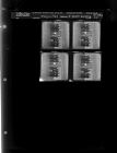 Group of people standing (4 Negatives) (May 6, 1964) [Sleeve 32, Folder a, Box 33]
